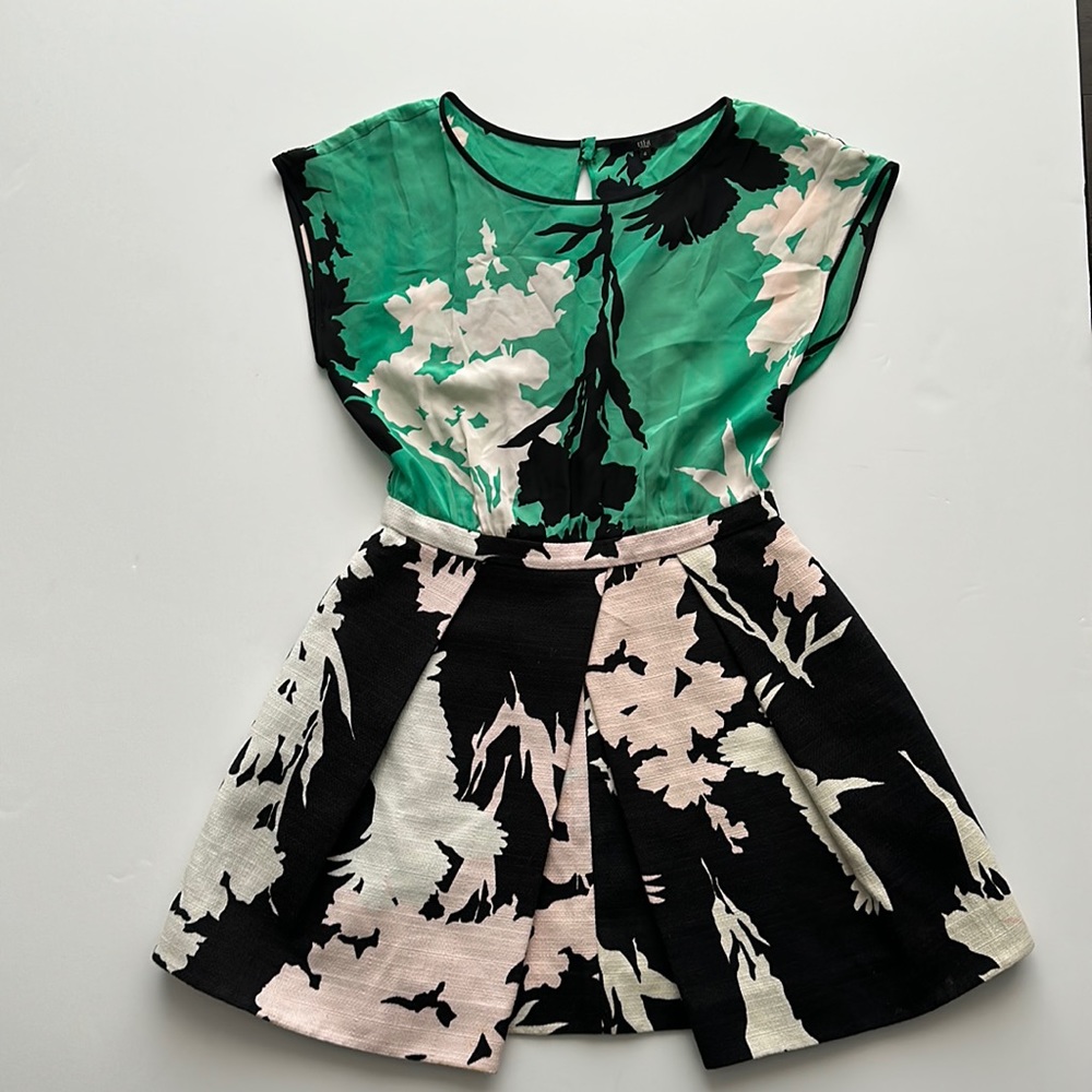 Tibi combination dress